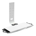 Fold-Up Keyboard Tray for LCD Arms - White