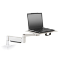 Articulating Laptop Height-Adjustable Arm - White