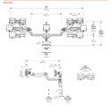 E5 Triple Dynamic Pole Monitor Arm - SPECS
