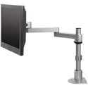 Long Reach Lateral LCD Arm on Pole, extended