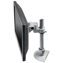 Pivot and Tilt LCD Mount with Pole - top side view