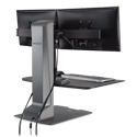 Winston-E Compact Workstation Dual - Back View