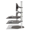 Winston Workstation Dual - Adjustable Height Range