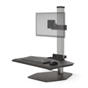 Click to enlarge Winston Workstation Single - Silver