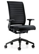 Angled (Left) View of Hero with Black Mesh and Black Seat