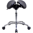 Kanewell Twin Adjustable Saddle Stool  - Front View