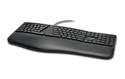 Pro Fit Ergo Wired Keyboard - Padded Wrist Pad