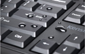 Pro Fit Ergo Wired Keyboard - Spill-Proof Keys