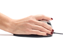 Goldtouch Semi-Vertical Mouse - Hand Position