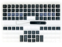 Kinesis Advantage360 Contoured Keyboard - Optional Blank PBT Keycap Sets