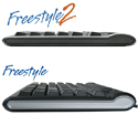 Side profile comparison between Freestyle2 and original Freestyle Solo