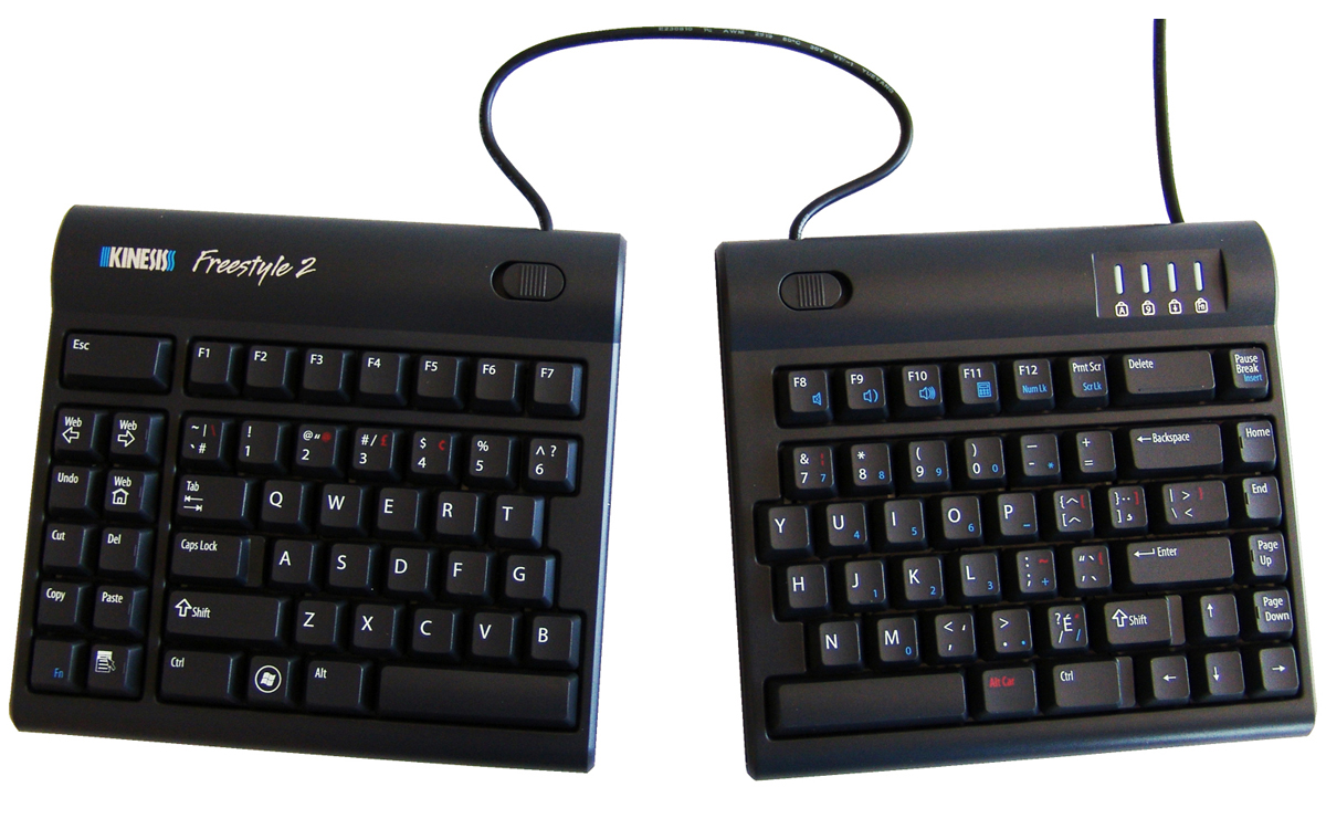 Freestyle2 Keyboard for PC by Kinesis Corporation : ErgoCanada