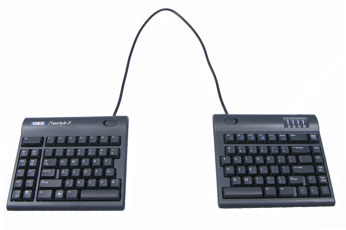 Freestyle2 Keyboard for PC by Kinesis Corporation : ErgoCanada 
