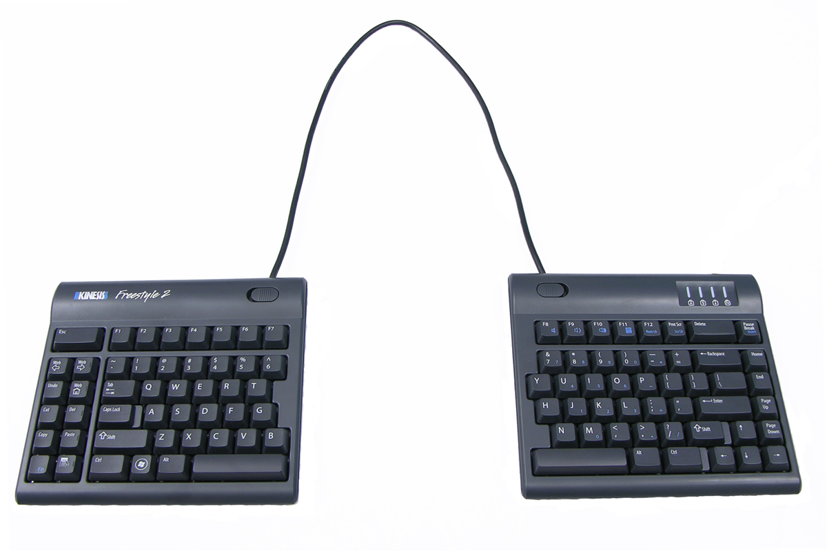 Kinesis Freestyle2 Keyboard for Mac, Us English Legending