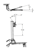 Altissimo Sit-Stand Workstation – Keyboard and Monitor Adjustments