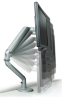 Tempo Dual Monitor Arm – Height Range