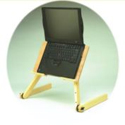 Click to enlarge The Original Laidback Laptop Tray: with laptop mounted
