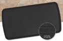 GelPro Elite Anti-Fatigue Mat - Charcoal with Grass Texture