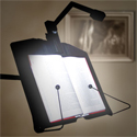 LEVO Bookholder Free-Standing Model - with GIG light