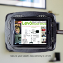Levo G2 Deluxe Table Clamp Stand - Securely Holds Tablet or Reader With or Without Case