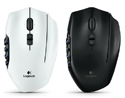 Logitech G600 MMO Gaming Mouse in Black or White