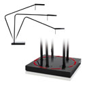 Click to enlarge Luxo Ninety Freestanding Task Light - Wide Range of Adjustment