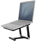 Click to enlarge iFold Portable Stand with Laptop
