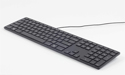 Matias RGB Backlit Wired Aluminum Keyboard - Black PC model