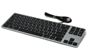 Matias Wired Aluminum Tenkeyless Keyboard (Mac) - Space Grey housing