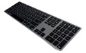 Wireless Aluminum Keyboard with Backlight - Space Gray