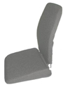 Click to enlarge Memory Foam Tapered Seat Sacro-Ease Seat Support