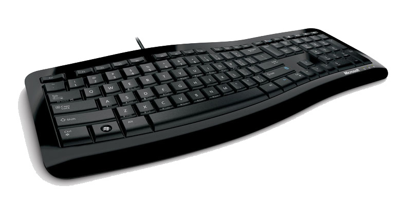 Comfort Curve 3000 Keyboard by Microsoft : ErgoCanada - Detailed  Specification Page