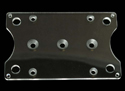 X-keys 4x6 Mounting Bracket - Clear Bracket with Hole Patterns