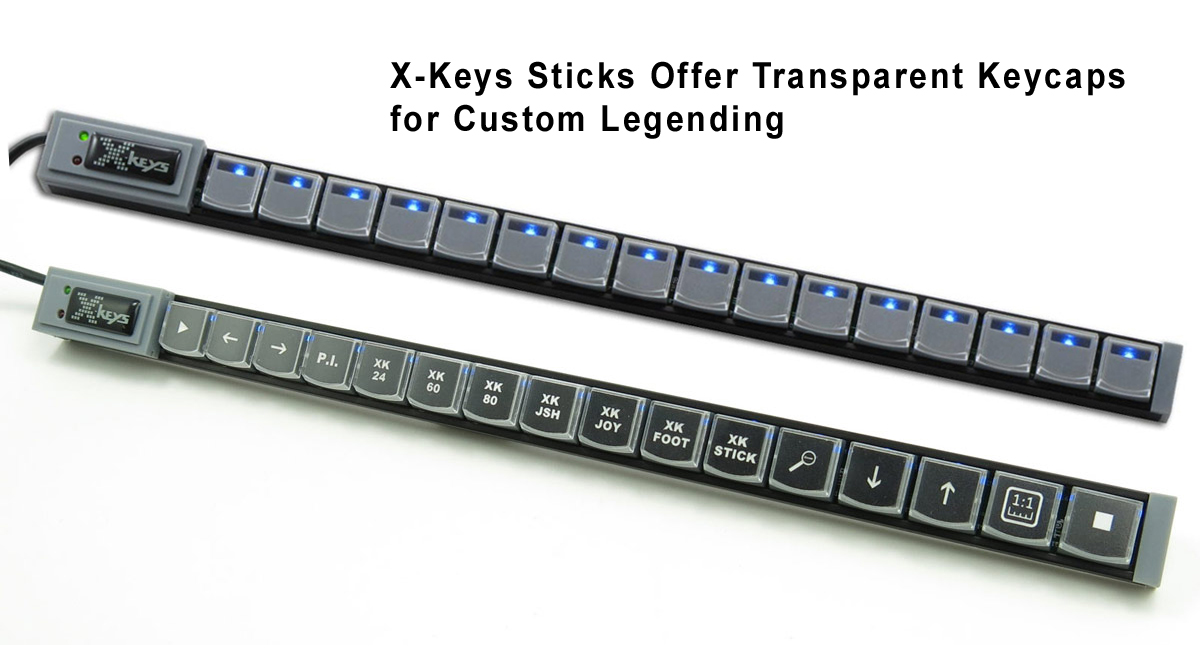 X-keys Stick by PI Engineering : ErgoCanada - Detailed
