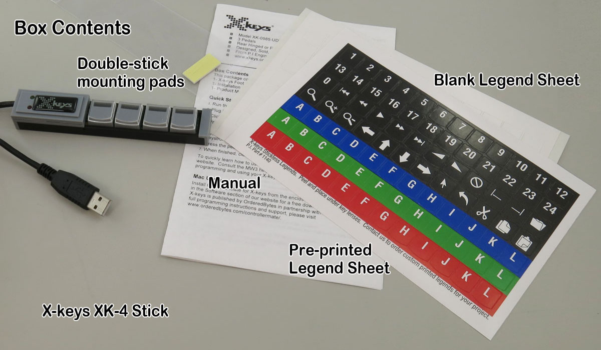 X-keys Stick by PI Engineering : ErgoCanada - Detailed