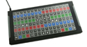X-keys XKE-128 keypad with one hundred and twenty-eight programmable keys