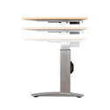 Click to enlarge DeskRite 300 Electric Height Adjustable Sit-Stand Base for Sitting or Standing