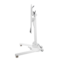 DeskRite Mobile Transportable Height Adjustable Desk - Folds Flat for Storage