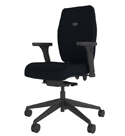 Posturite Positiv Plus Medium Back Task Chair - Side View