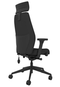 Positiv Plus High Back Executive Chair with Headrest - Rear Profile View