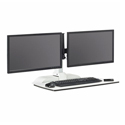 Soar Dual Electric Desktop Sit/Stand – At Lowest Setting