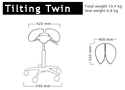 Salli Tilting Twin Specs