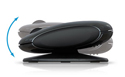 ErgoMotion Laser Mouse - front view, tilted