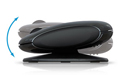 Click to enlarge ErgoMotion Laser Mouse - front view, tilted