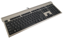Scissor-Switch Full Size Keyboard with USB Hub - Silver/Black