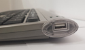 Click to enlarge USB Port on Each End of Keyboard