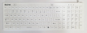 Silicone Industrial Backlit Keyboard - Compact Financial Layout