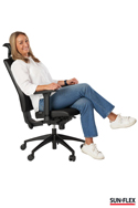 Sunflex OfficeChair HB - Reclining Options