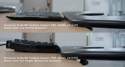 SLIMLINE Forearm Support PRO - Keyboard Height Comparison