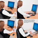 Microdesk Relieves Strain on Neck, Shoulders